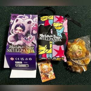 My Little Pony SkullPanda Applejack Plush Pendant